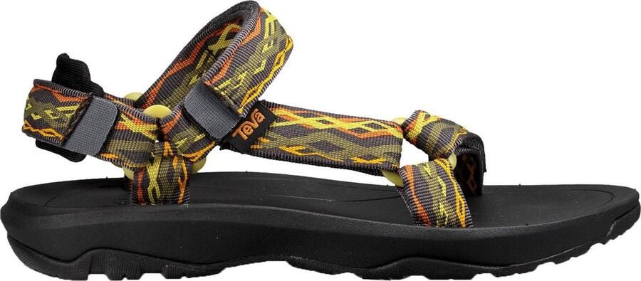Teva Hurricane XLT Toddlers Sandaal Junior Zwart Middengeel
