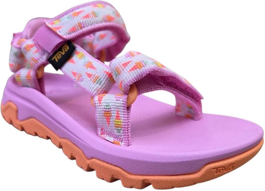 Teva Hurricane Scoop Sandalen roze Textiel - Foto 4
