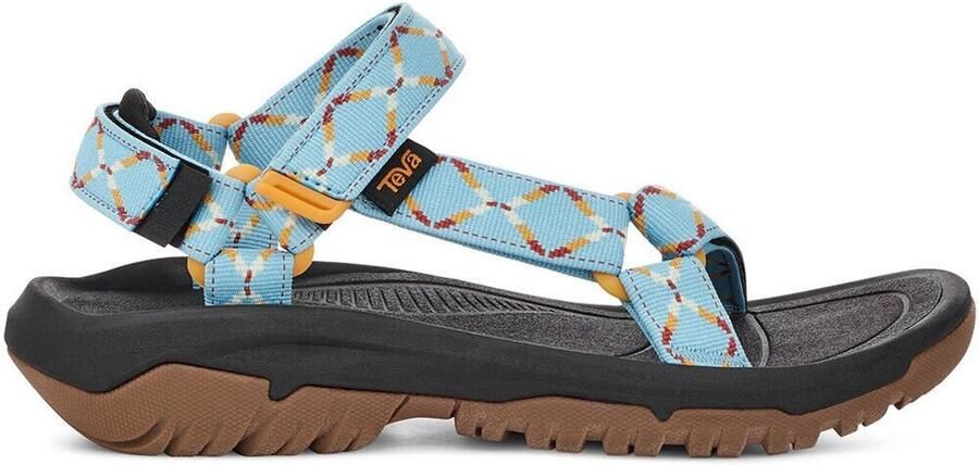 Teva Zwarte & Turquoise Wandelsandaal
