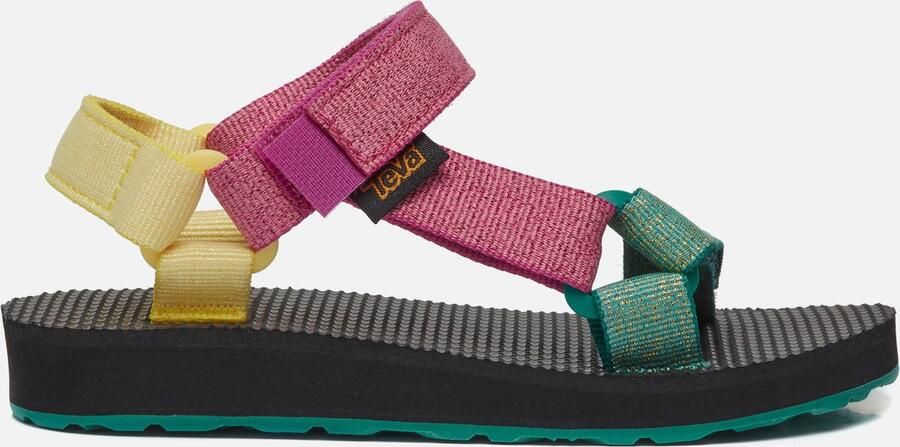 Teva sandalen roze geel groen Textiel Meerkleurig 29 30