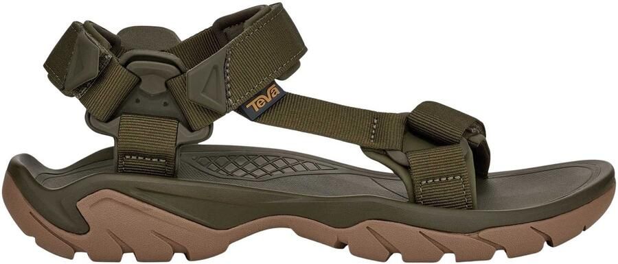 Teva M TERRA FI 5 UNIVERSAL Heren Sandalen Donkergroen HONEY Bruin