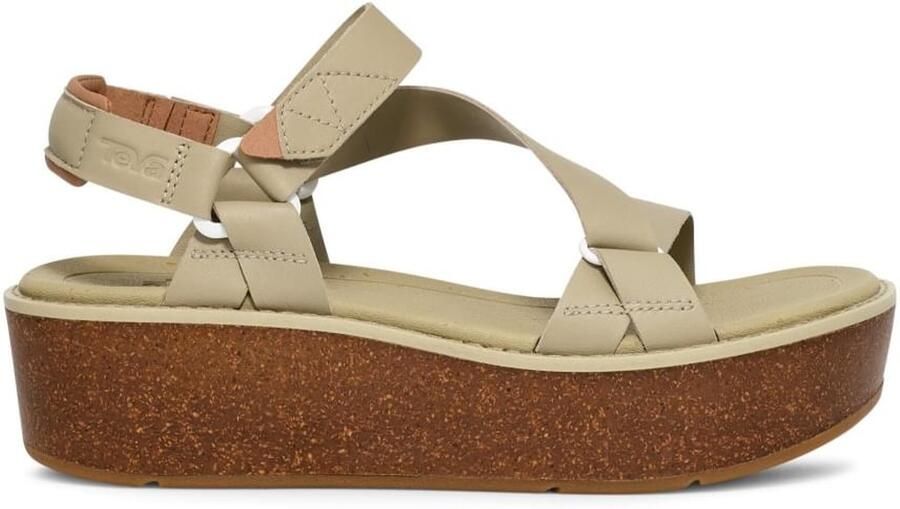 Teva Madera Wedge dames sandaal groen - Foto 1