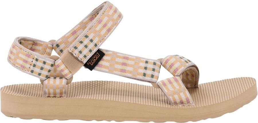 Teva Women Original Universal Modern Check Taupe- )