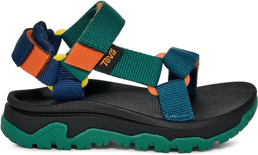 Teva T HURRICANE XLT JR Unisex Sandalen Blauw CORAL MULTI - Foto 4