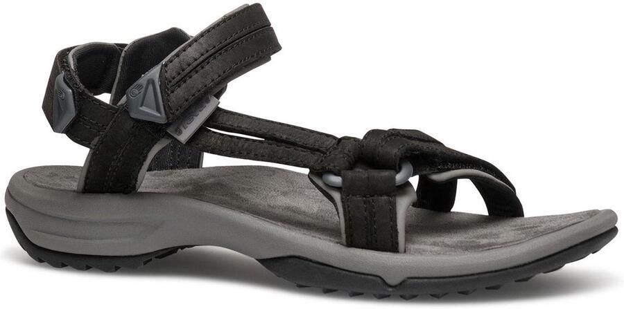 Teva Terra Fi Lite Leather Dames Sandalen zwart grijs - Foto 10