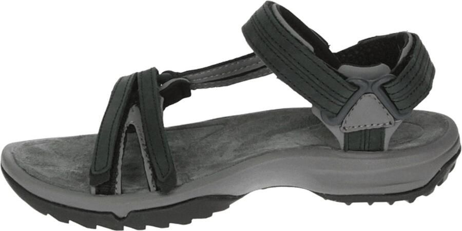 Teva Terra Fi Lite Leather Dames Sandalen zwart grijs - Foto 9