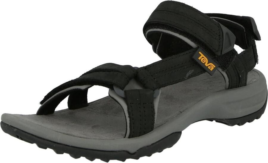 Teva Terra Fi Lite Leather Dames Sandalen zwart grijs - Foto 7
