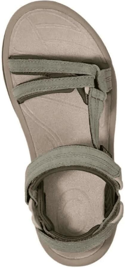 Teva Women's Terra Fi Lite Suede Sandalen olijfgroen beige