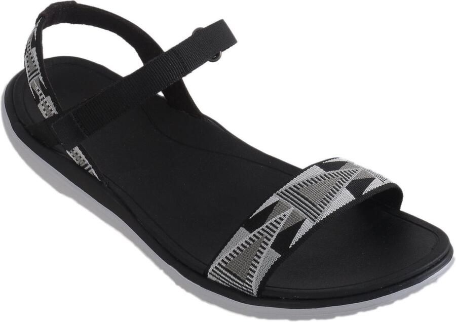 Teva Terra Float Nova Sandalen Dames Zwart Grijs