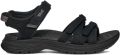 Teva Tirra Sport dames sandaal Zwart - Zwart