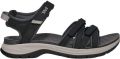 Teva Tirra Sport Leather dames sandaal Zwart - Zwart