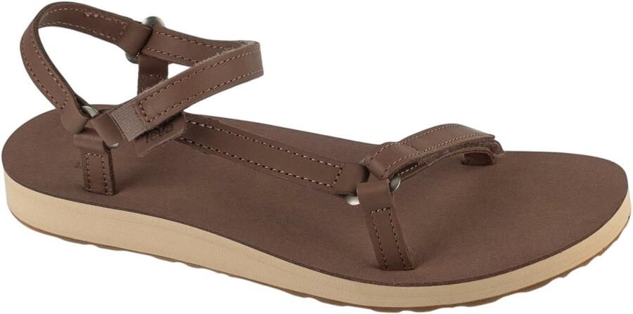 Teva W Original Universal Slim Lea Sandalen Dames Bruin - Foto 2