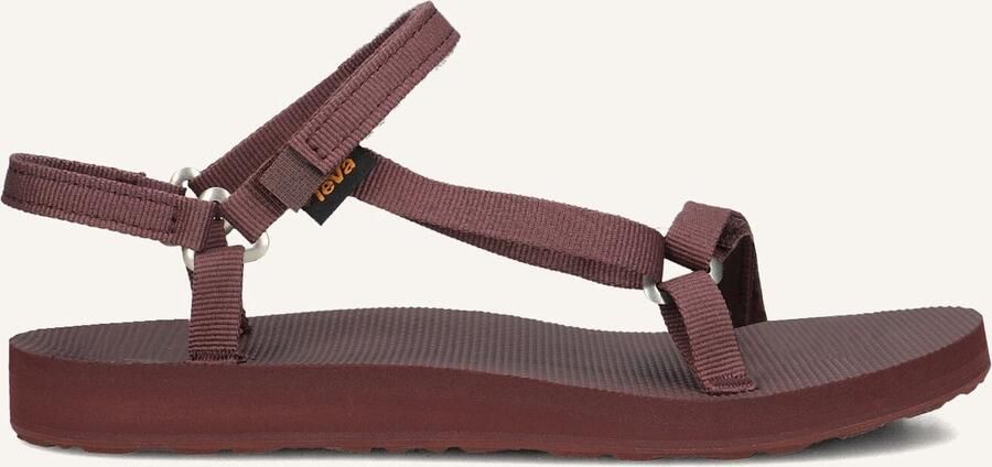 Teva W Original Universal Slim Sandalen Dames Bruin