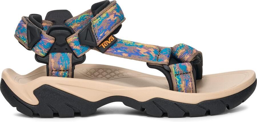 Teva W TERRA FI 5 UNIVERSAL Dames Sandalen TREE COVER NEON SPRING