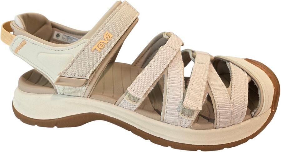 Teva W Tirra Sport CT Birch Sandalen Beige Textiel Dames Beige