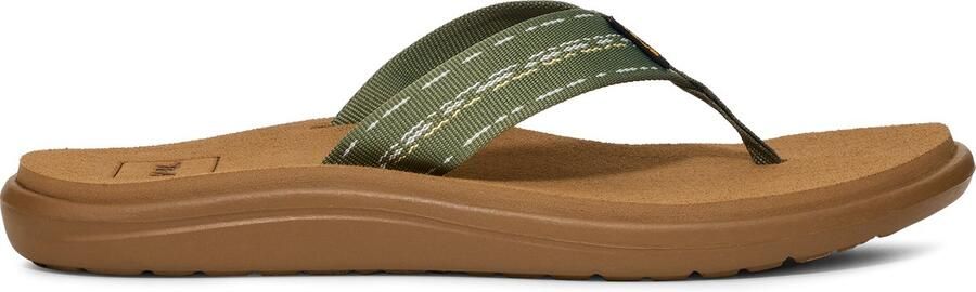 Teva W VOYA FLIP Dames Slippers ROAD RACE Groen