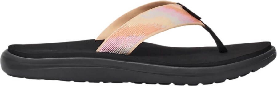 Teva VOYA FLIP Dames Slippers Zwart Oranje