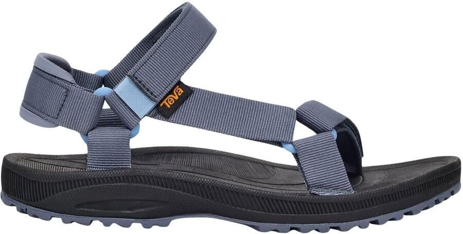 Teva WINSTED Dames Sandalen Zwart Grijs Blauw