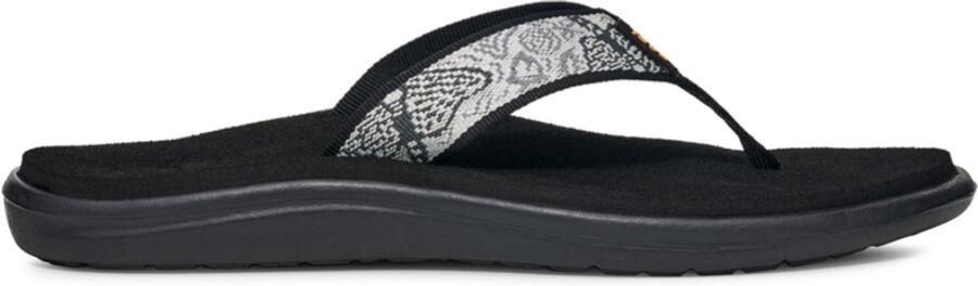 Teva Women Voya Flip Enchanted Forest Black White