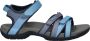 Teva TIRRA 4266 BLMU Blauw combi dames wandelsandalen - Thumbnail 2