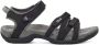 Teva Tirra dames wandelsandaal zwart - Thumbnail 1