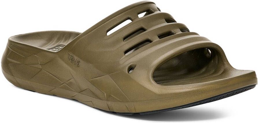 Teva Ultra-comf Slide Sandalen Groen 1 2