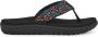 Teva Voya Flip Children Teenslippers 29 30 Zwart Multi - Thumbnail 1