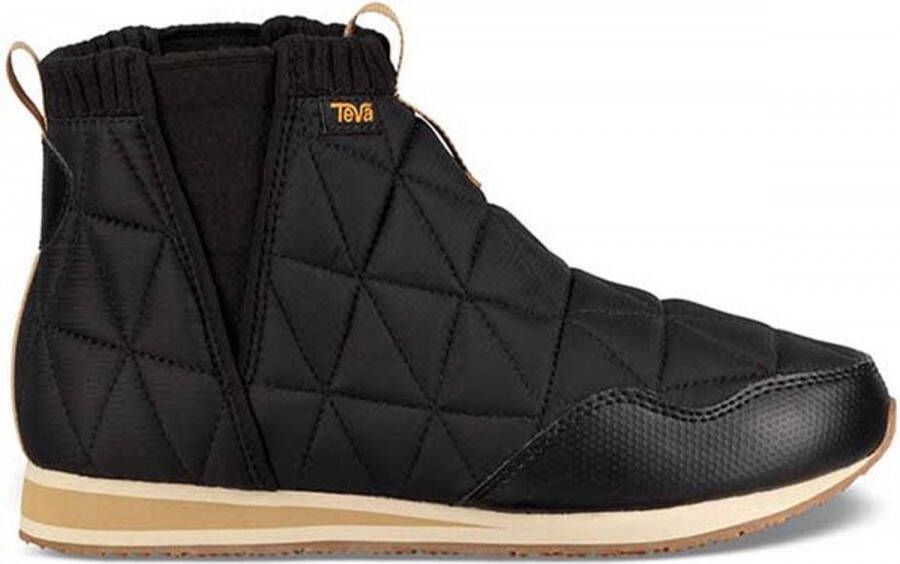 Teva W Ember Mid Dames Instappers Black - Schoenen.nl