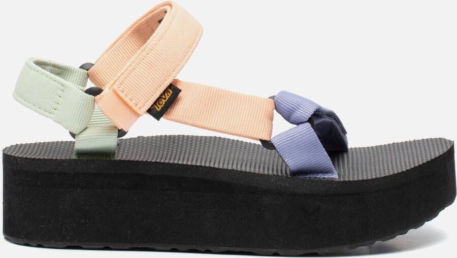 Teva Stijlvolle Platte Sandalen voor Vrouwen Multicolor Dames