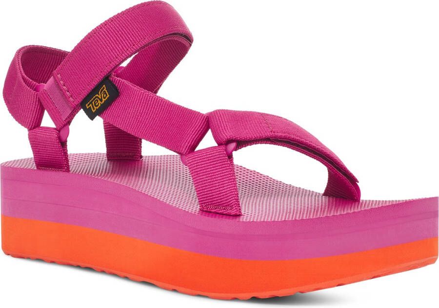 Teva W Flatform Universal Dames Sandalen Roze