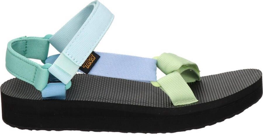 Teva Midform Universal Sandaal Dames Lichtgroen Assorti Gemengd
