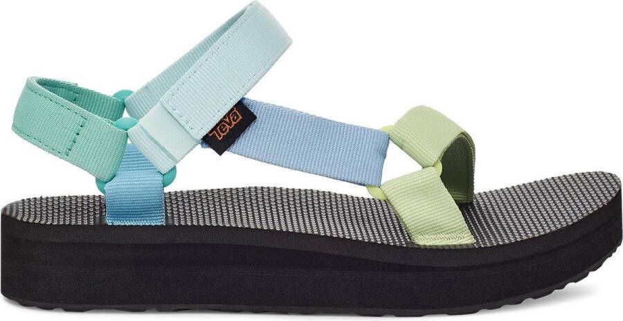 Teva Midform Universal Sandaal Dames Lichtgroen Assorti Gemengd - Foto 2