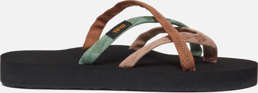 Teva W Olowahu Dames Slippers Multicolour