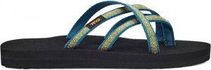 Teva W Olowahu power loom yellow Dames Slippers