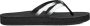 Teva W ReFlip Strappy Gradiate Dames Slippers Zwart Wit - Thumbnail 1