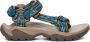 Teva W Terra Fi 5 Universal Dames Sandalen Blauw Groen - Thumbnail 1