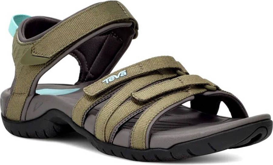 Teva TIRRA W Platte sandalenDames Sandalen Groen