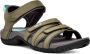 Teva TIRRA W Platte sandalenDames Sandalen Groen - Thumbnail 1