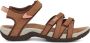 Teva W TIRRA LEATHER HONEY BROWN Dames Sandalen HONEY BROWN - Thumbnail 1