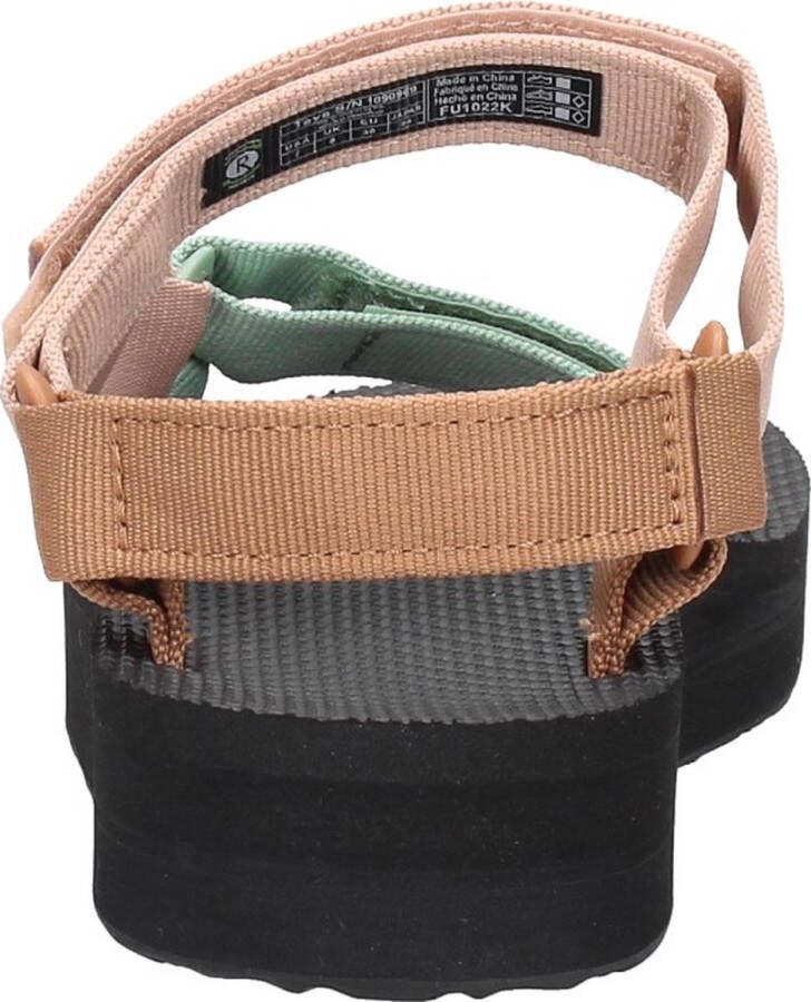Teva W Universal Slide Dames Slippers Zand Multicolour