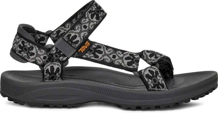 Teva W WINSTED Dames Sandalen ARCHIVE FLORAL BLACK GREY