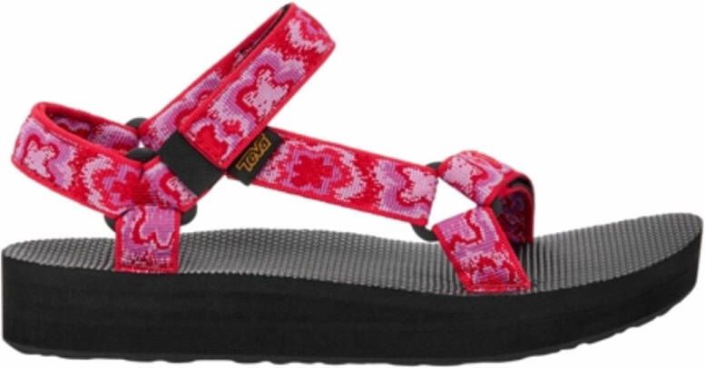 Teva Women Midform Universal Neon Floral Pink Purple- )