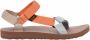 Teva Original Universal Sandalen Oranje Grijs Vrouw - Thumbnail 4