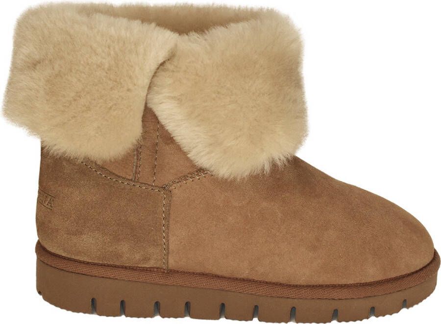 Texelana Premium vachtlaarzen en schapenvacht enkellaars Fold |48