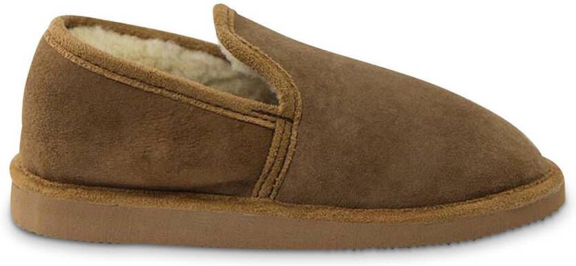 Texelana wollen sloffen en pantoffels voor & dichte pantoffel van schapenvacht model Christa - Foto 3