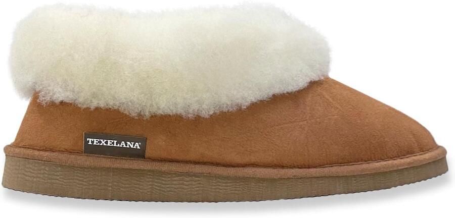Texelana wollen sloffen en pantoffels voor & dichte pantoffel van schapenvacht model Pippa - Foto 2