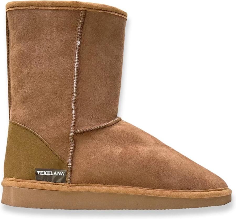 Texelana sloffen en pantoffels voor & dichte pantoffel van schapenvacht indoor laars- model Stella - Foto 3