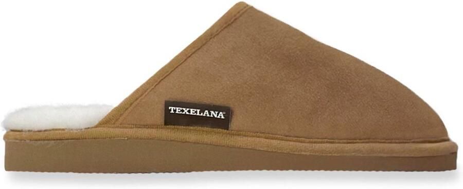 Texelana sloffen en pantoffels voor & pantoffel instapper slipper van schapenvacht met bontrand model RIA - Foto 2