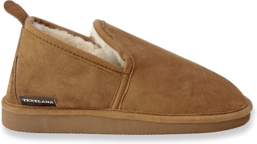 Texelana wollen sloffen en pantoffels voor & dichte pantoffel van schapenvacht model Christa