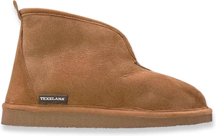 Texelana wollen sloffen en pantoffels voor & dichte pantoffel van schapenvacht model Frida